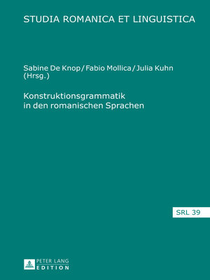 cover image of Konstruktionsgrammatik in den romanischen Sprachen